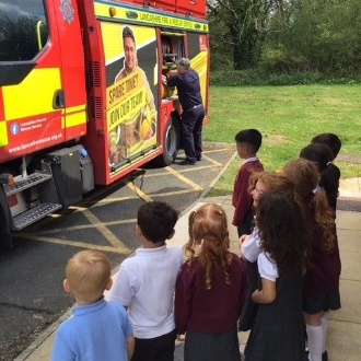 Fire Fighters Visit